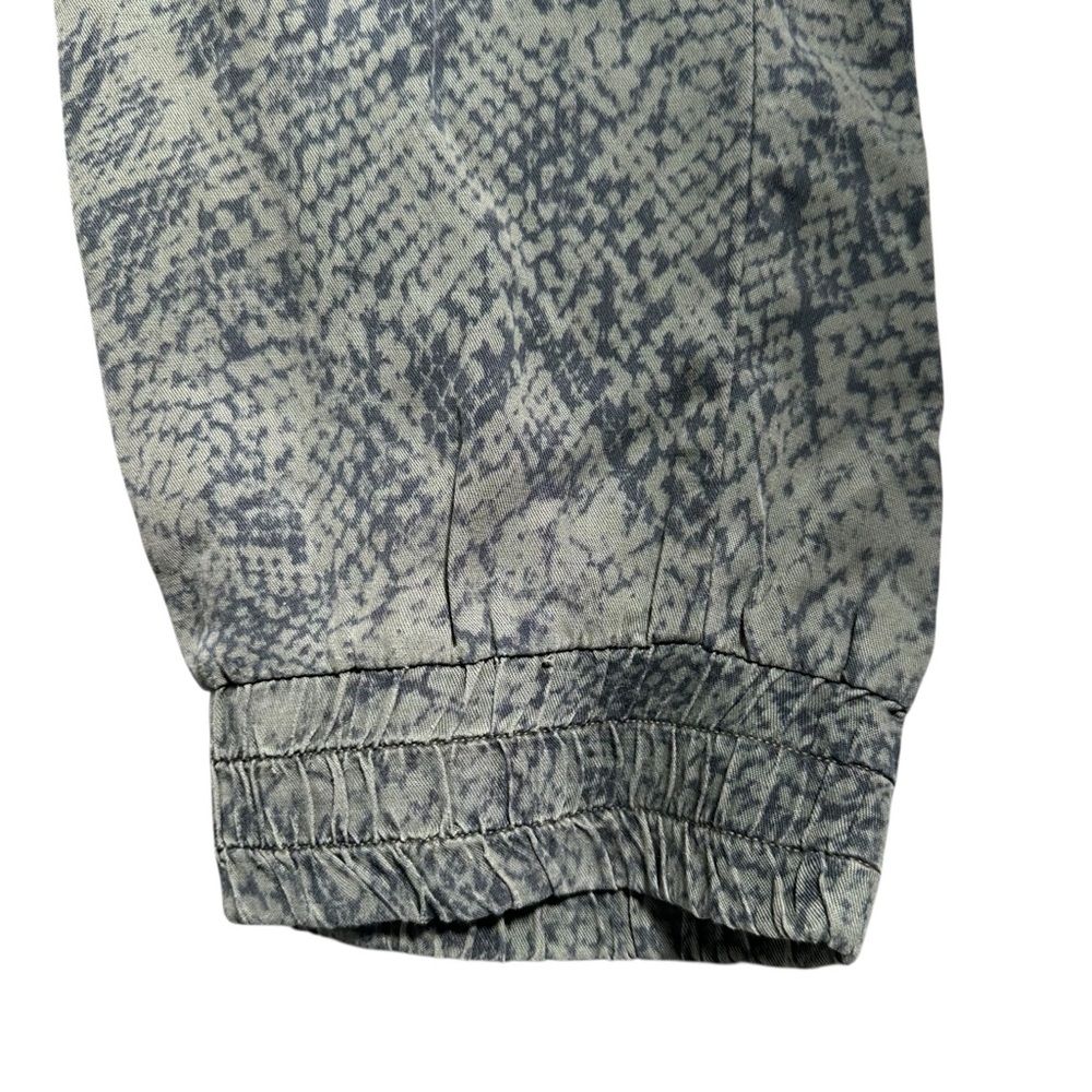 NWT Bella Dahl Print Pocketed Jogger Pants Cactus Green M Snake - Picture 5 of 9